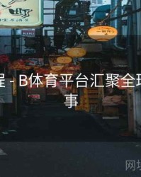 使用教程 - B体育平台汇聚全球顶级赛事