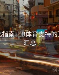 系统优化指南｜B体育支持的竞猜种类汇总