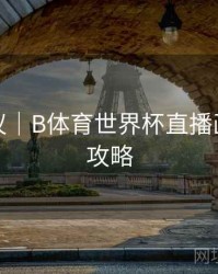 优化建议｜B体育世界杯直播画质提升攻略