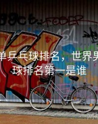 世界男单乒乓球排名，世界男单乒乓球排名第一是谁