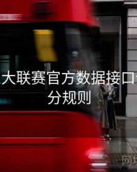 B体育五大联赛官方数据接口介绍 - 积分规则