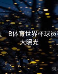 观赛日历｜B体育世界杯球员表现数据大曝光