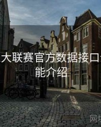 B体育五大联赛官方数据接口介绍 - 功能介绍