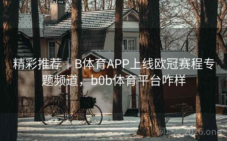 精彩推荐｜B体育APP上线欧冠赛程专题频道，b0b体育平台咋样