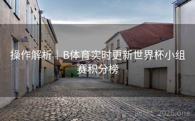 操作解析｜B体育实时更新世界杯小组赛积分榜