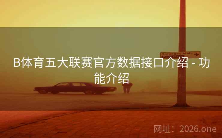 B体育五大联赛官方数据接口介绍 - 功能介绍