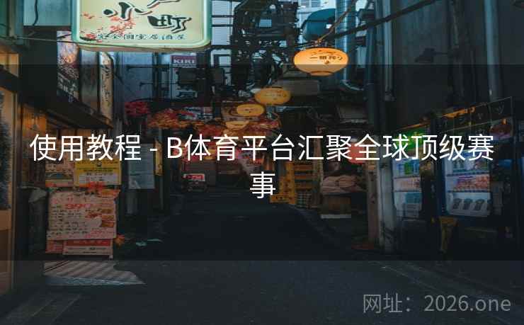 使用教程 - B体育平台汇聚全球顶级赛事
