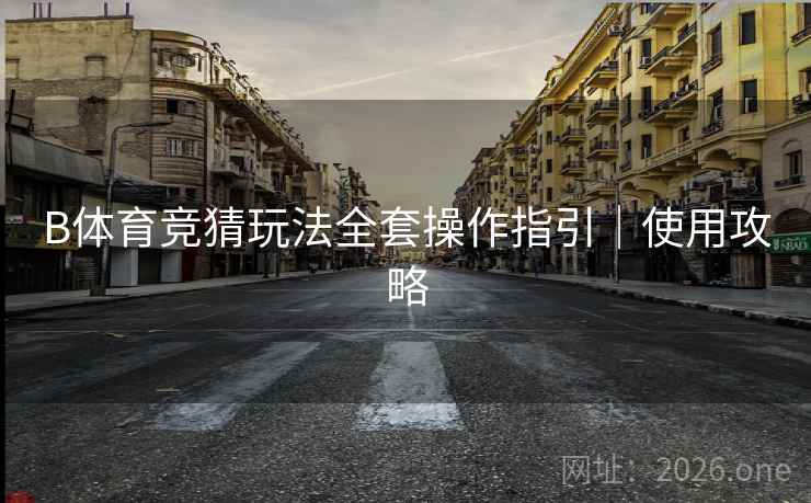 B体育竞猜玩法全套操作指引｜使用攻略