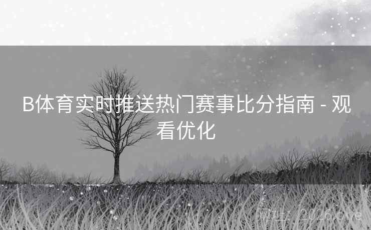 B体育实时推送热门赛事比分指南 - 观看优化
