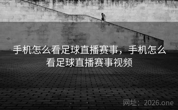 手机怎么看足球直播赛事，手机怎么看足球直播赛事视频