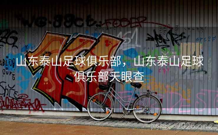 山东泰山足球俱乐部，山东泰山足球俱乐部天眼查