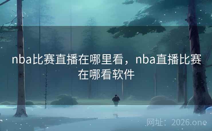 nba比赛直播在哪里看，nba直播比赛在哪看软件