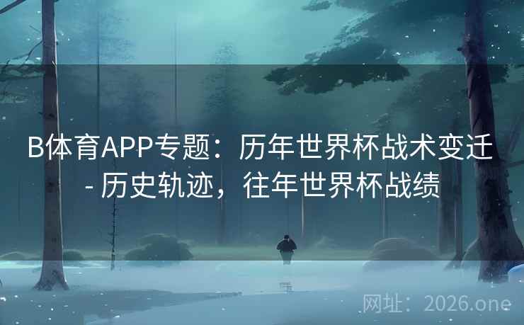 B体育APP专题：历年世界杯战术变迁 - 历史轨迹，往年世界杯战绩
